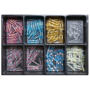 Coffret complet en tôle avec inserts, garni - 487SET06