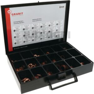 Coffret complet en tôle avec inserts, garni - 487SET11