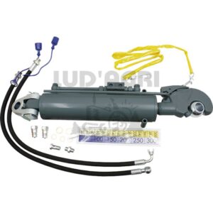 Barre de poussée hydraulique double effet avec crochet et genouillère - 20000155