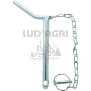 Broche pour barre de poussée, avec chainette et goupille - 20012856