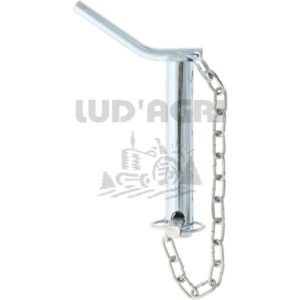 Broche pour barre de poussée, avec chainette et goupille - 20012871