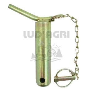 Broche d'attelage avec chainette et goupille - 20012901