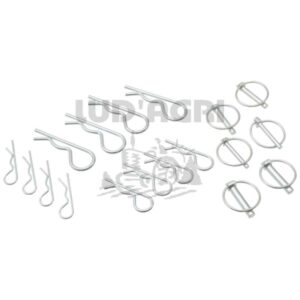 Assortiment de goupilles Bêta et clips, sans trou - 20023485