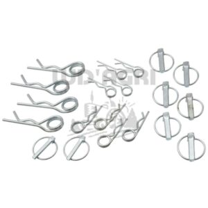 Assortiment de goupilles Bêta et clips, sans trou - 20029546