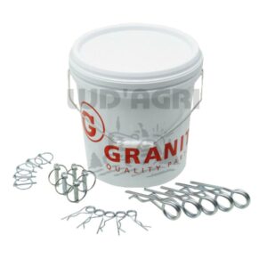 Assortiment de goupilles Bêta et clips, sans trou - 200999001