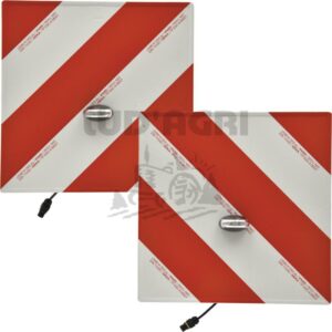 Jeu de plaques de signalisation avec éclairage LED - 2070010011
