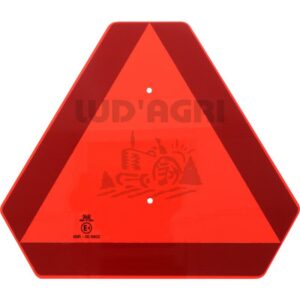 Plaque de signalisation pour véhicules lents et remorques - 207WT69AL