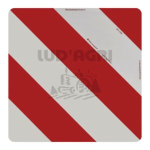 Feuille d'avertissement rétroréfléchissante, à coller - 20743805