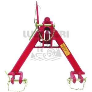 Attelage triangulaire pour relevage frontal - 77875516