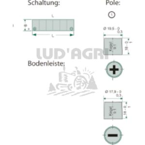 Batterie de démarrage - Endurance Line - 58560033G