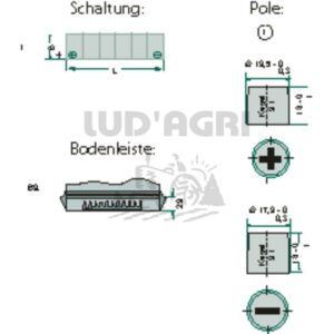Batterie de démarrage - Endurance Line - 58557024G