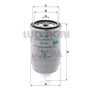 Filtre à carburant - 565WK842
